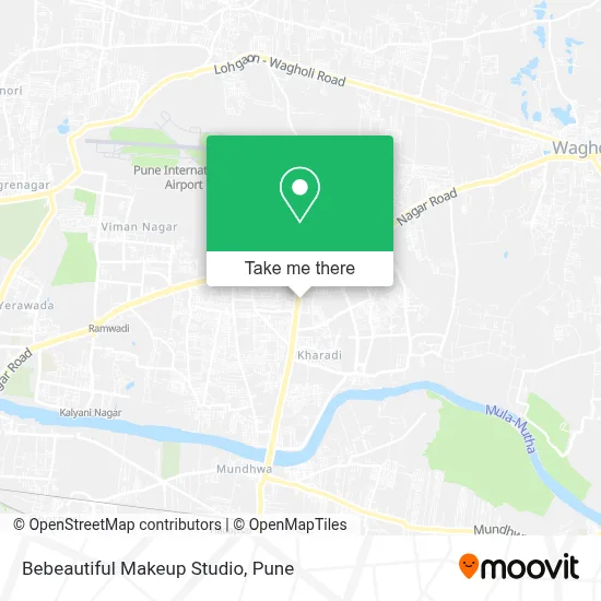 Bebeautiful Makeup Studio map