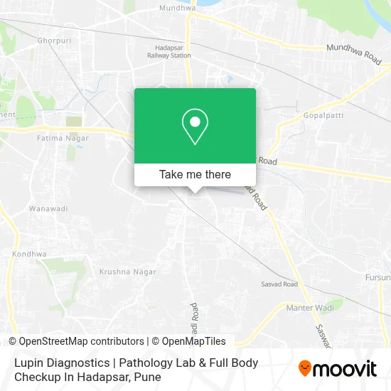 Lupin Diagnostics | Pathology Lab & Full Body Checkup In Hadapsar map