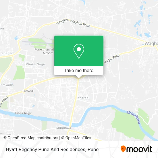 Hyatt Regency Pune And Residences map
