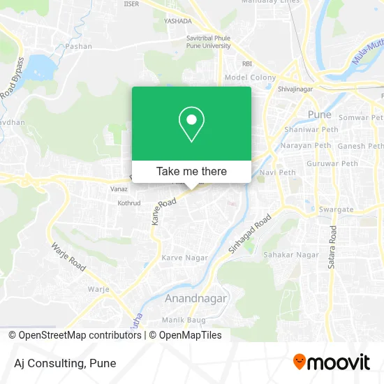 Aj Consulting map