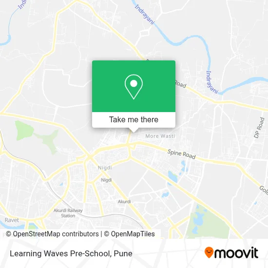 Learning Waves Pre-School map