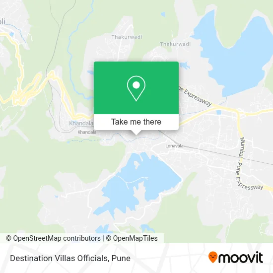 Destination Villas Officials map