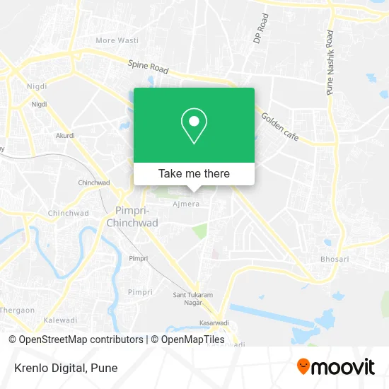 Krenlo Digital map