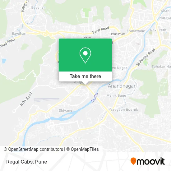 Regal Cabs map