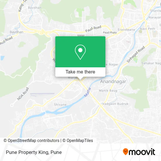 Pune Property King map