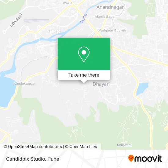 Candidpix Studio map