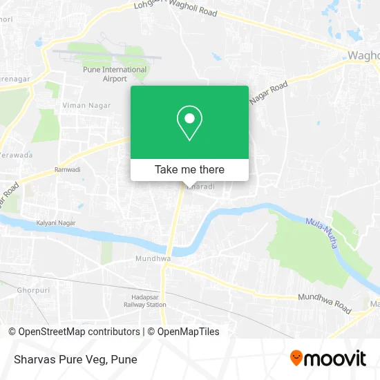 Sharvas Pure Veg map