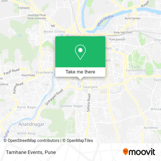 Tamhane Events map