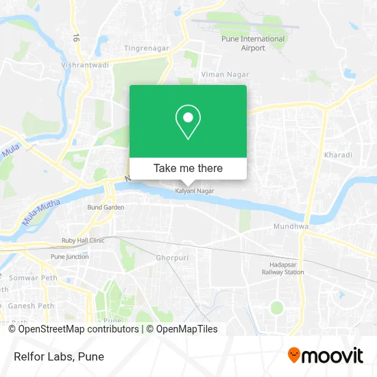 Relfor Labs map