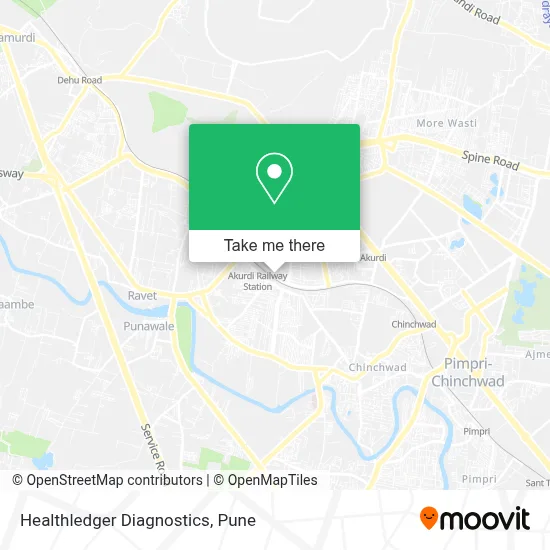 Healthledger Diagnostics map