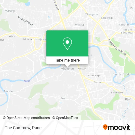 The Camcrew map