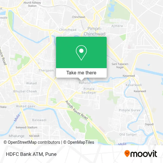 HDFC Bank Atm map