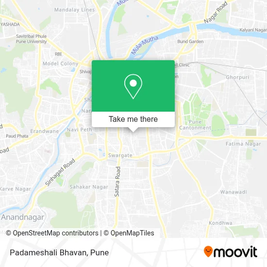 Padameshali Bhavan map