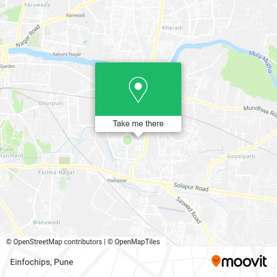 Einfochips map
