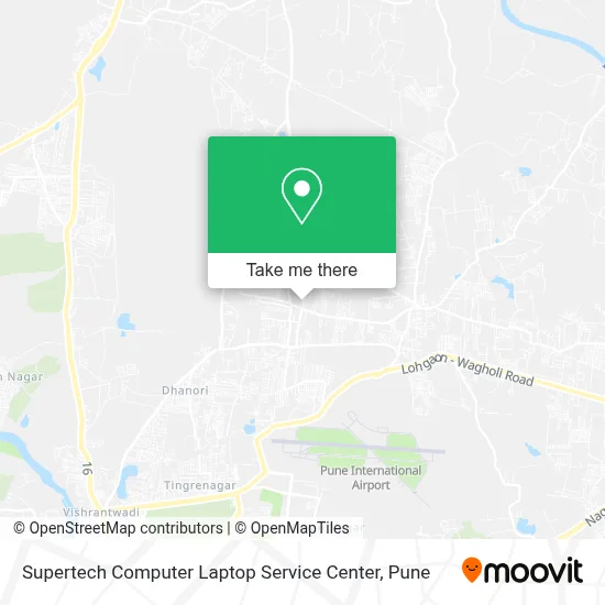 Supertech Computer Laptop Service Center map