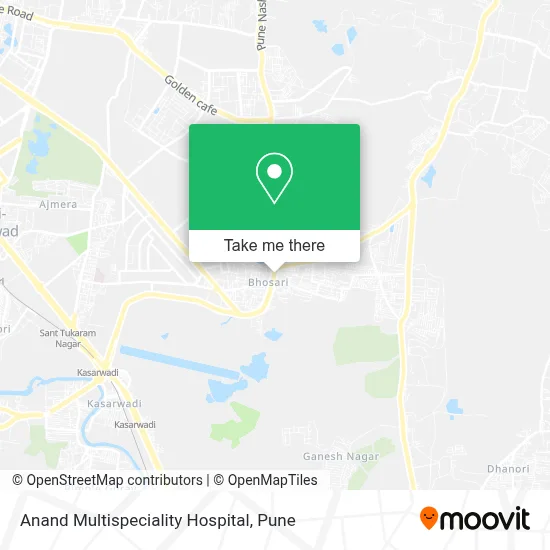 Anand Multispeciality Hospital map