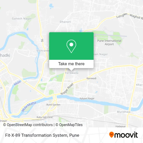 Fit-X-89 Transformation System map