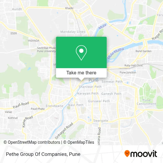 Pethe Group Of Companies map