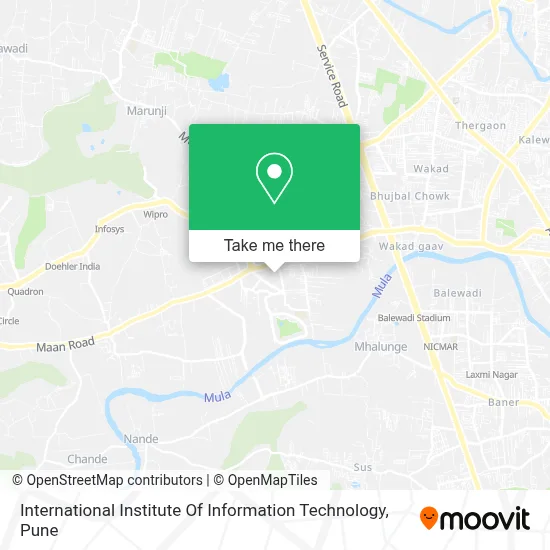 International Institute Of Information Technology map