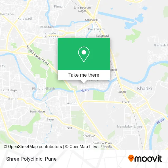 Shree Polyclinic map