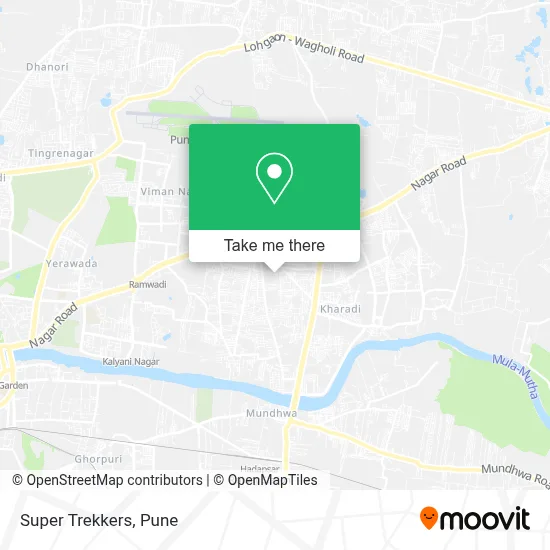 Super Trekkers map