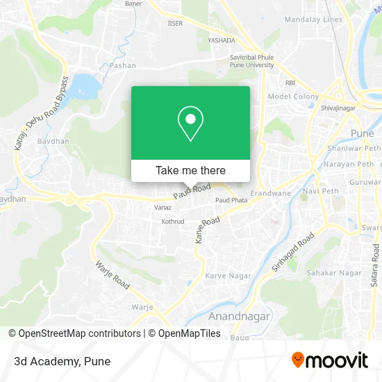 3d Academy map