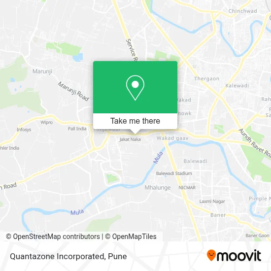 Quantazone Incorporated map