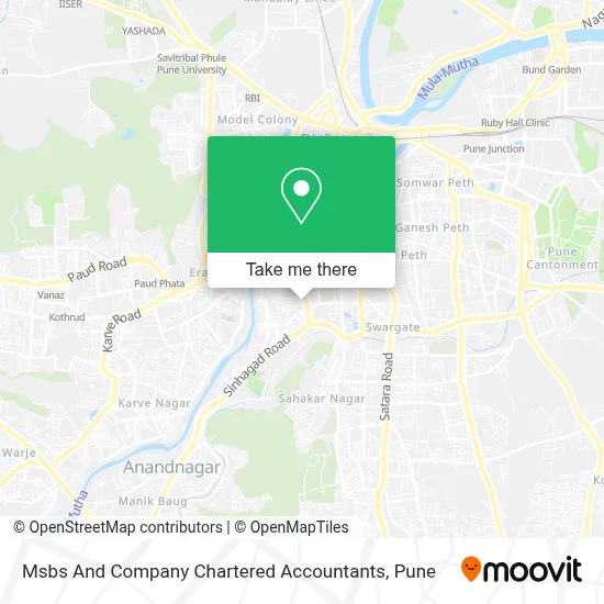 Msbs And Company Chartered Accountants map