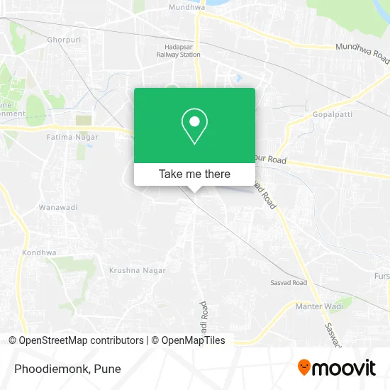 Phoodiemonk map