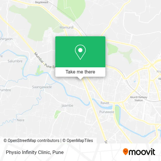 Physio Infinity Clinic map