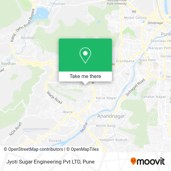Jyoti Sugar Engineering Pvt LTD map