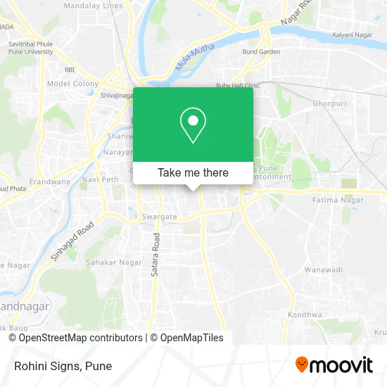 Rohini Signs map