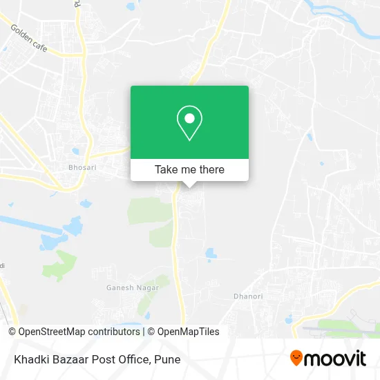 Khadki Bazaar Post Office map