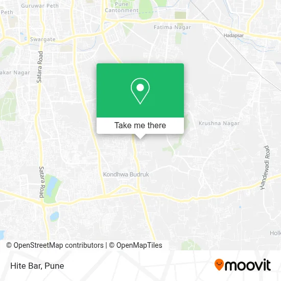 Hite Bar map