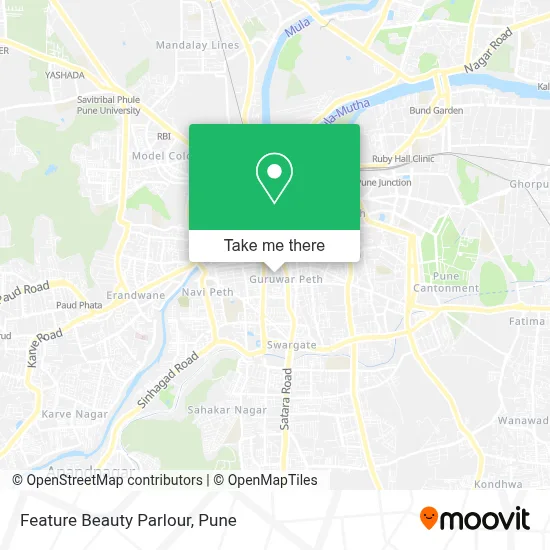 Feature Beauty Parlour map