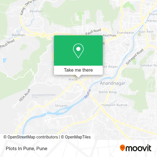 Plots In Pune map