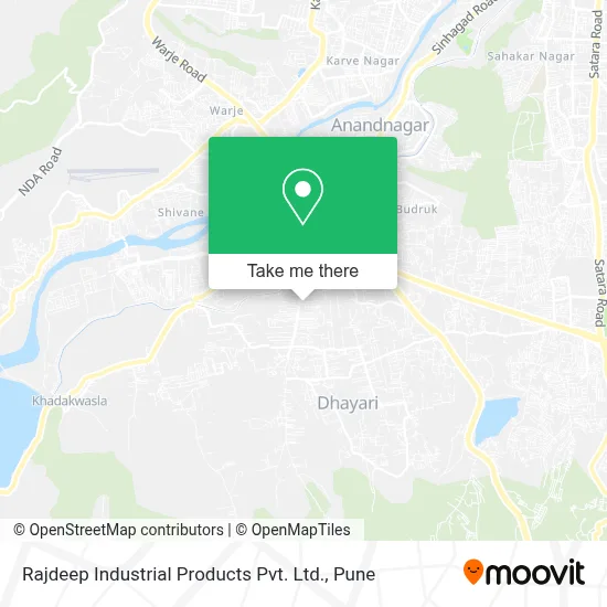 Rajdeep Industrial Products Pvt. Ltd. map