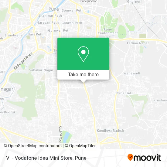 VI - Vodafone Idea Mini Store map