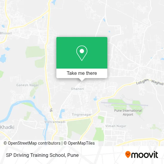 SP Driving Training School map