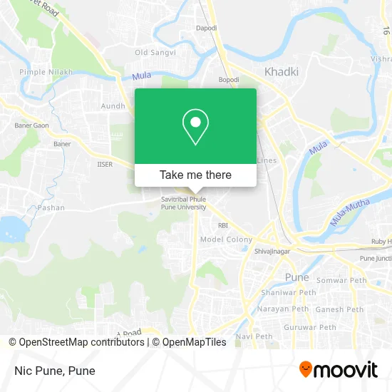 Nic Pune map