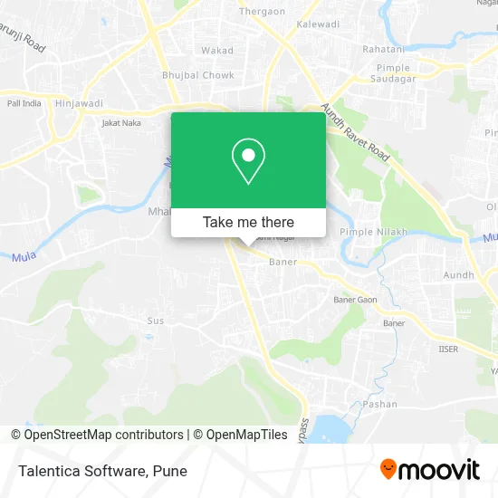 Talentica Software map