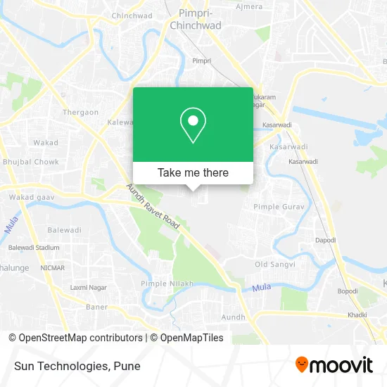 Sun Technologies map