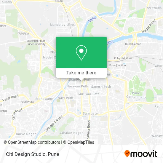 Citi Design Studio map