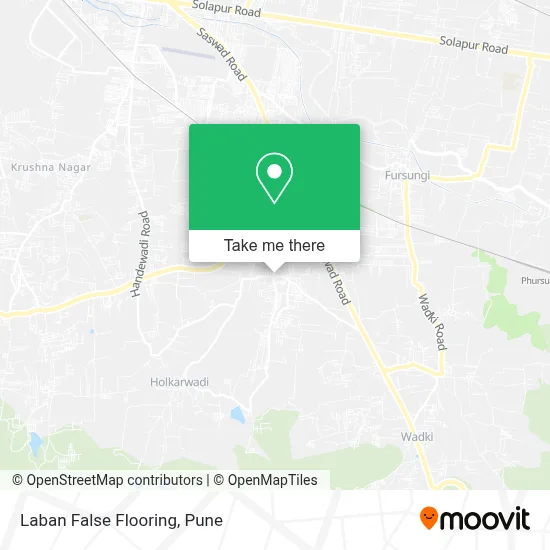Laban False Flooring map