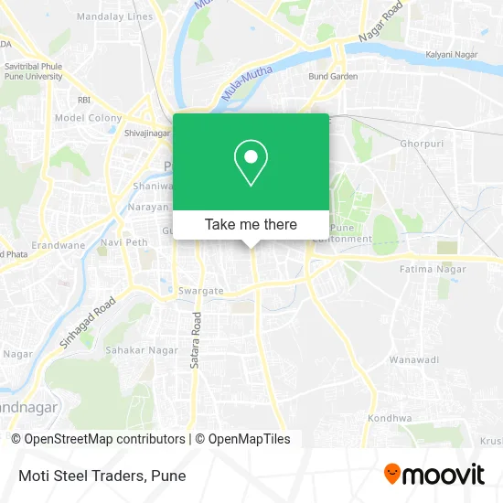 Moti Steel Traders map