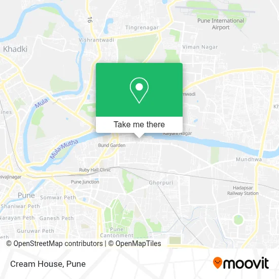 Cream House map