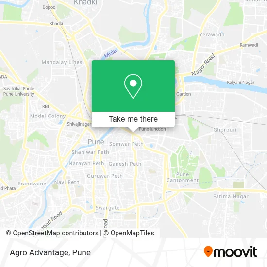 Agro Advantage map