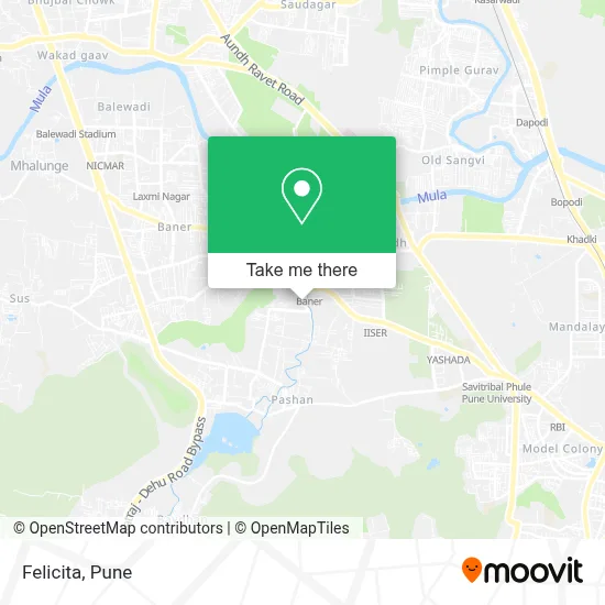 Felicita map