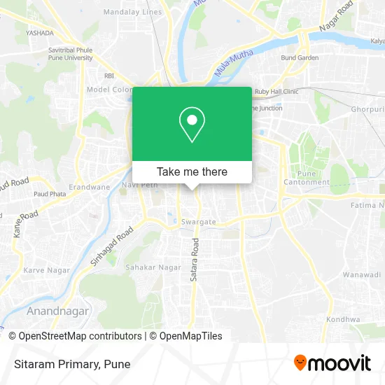 Sitaram Primary map