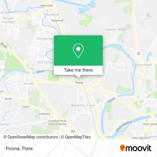 Poona map